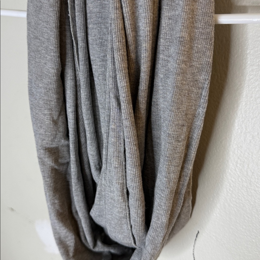 Peach Brand Ribbed Infinity Scarf OS - Picture 2 of 3